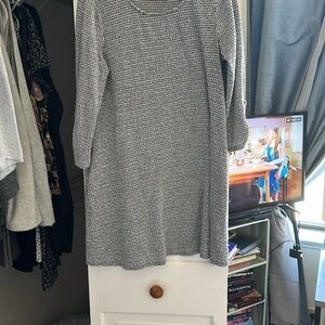 Apt. 9 Gray Long Sleeve Dress